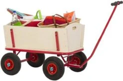 Benson Bolderkar - Bolderwagen Hout - Strandwagen - Kinderen - Boodschappenkar -Campingwinkel 1200x792 4