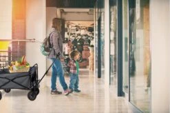 Hoogwaardige Bolderkar Opvouwbaar - Antraciet - Kinderen - Baby - Opslagkar - Bolderwagen - Tuinkar - Bolderkarren -Campingwinkel 1200x798 28