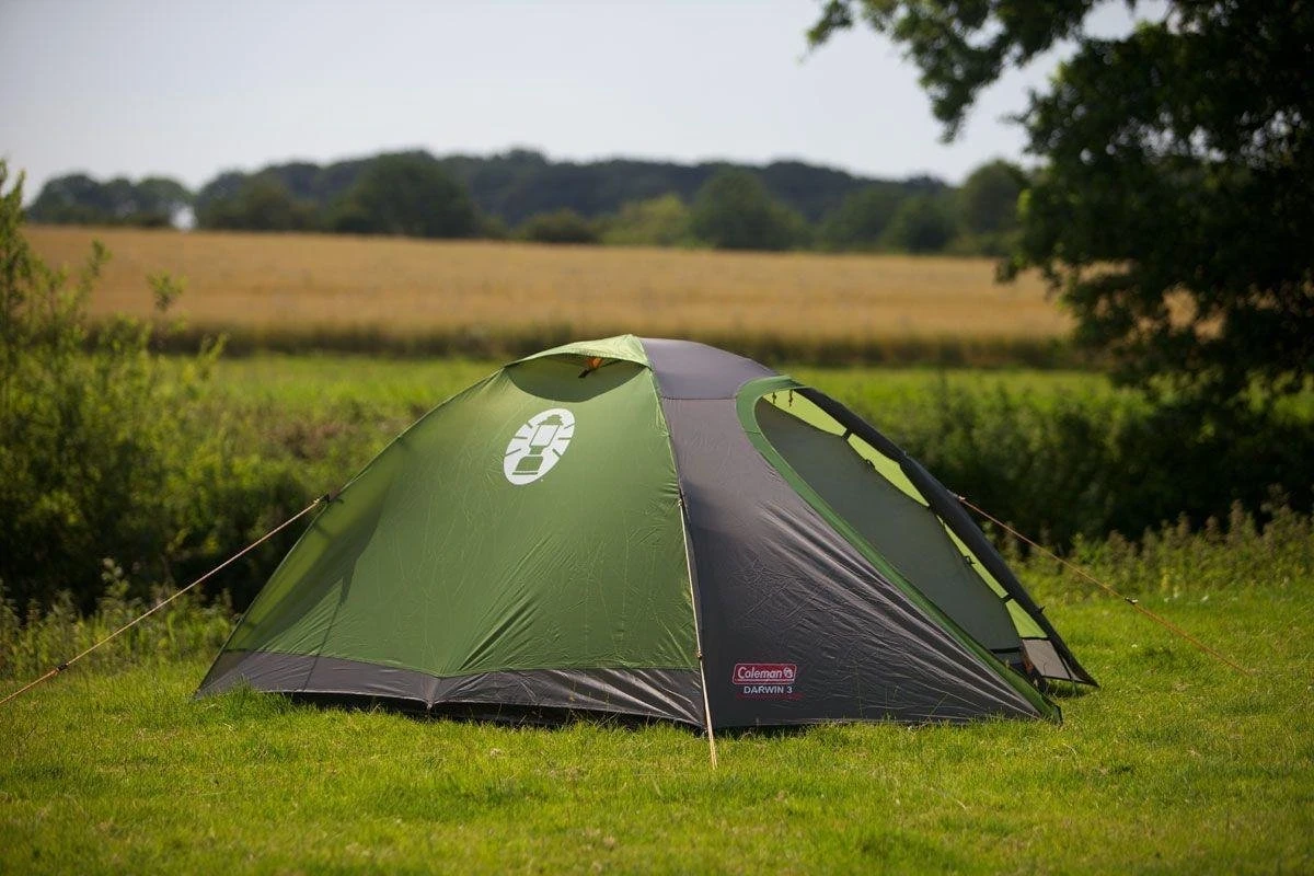 Coleman Darwin 3 Plus Koepeltent - 3-Persoons - Groen 3 Coleman Darwin 3 Plus Koepeltent - 3-Persoons - Groen - Afbeelding 3