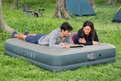 Bestway Luchtbed - 2 Personen - PVC/Polyester - Ingebouwde Oplaadbare Pomp - Fortech™ Materiaal - I-Beam Constructie - Ingebouwd Kussen -Campingwinkel 1200x800 48