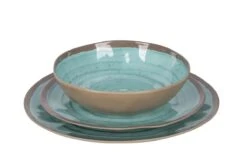 Bo-Camp Servies Halo - 12 Delig Melamine - Aqua -Campingwinkel 1200x813 5