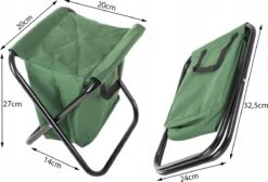 Viskrukje - Visserstoel - Campingstoel - Toeristen Visstoel - Reiskruk - Zak Met Ritssluiting - Opvouwbaar - Draagbaar - 26 CM - Rheme -Campingwinkel 1200x814 1