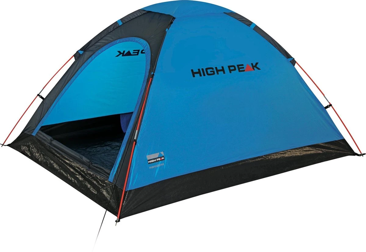 High Peak Monodome Pu Koepeltent - Blauw - 2 Persoons 1 High Peak Monodome Pu Koepeltent - Blauw - 2 Persoons