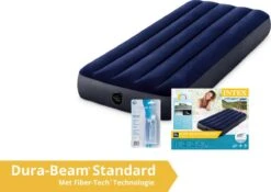 Intex Luchtbed - Classic Downy - Formaat: Cot - B76 X L191 X H25 Cm - 1 Pers. - Met Reparatieset -Campingwinkel 1200x848 1