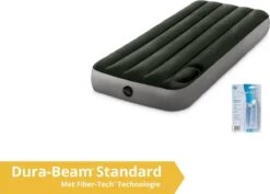 Intex Luchtbed - Downy - Formaat: Cot - B76 X L191 X H25 Cm - Ingebouwde Voetpomp- Met Reparatieset -Campingwinkel 1200x862