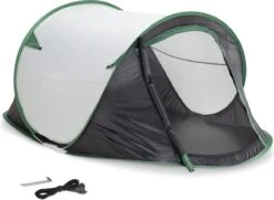 JEMIDI Tweepersoons Pop-up Tent - Opgooitent, Werptent Voor 2 Personen - Ideaal Als Festivaltent Of Kampeertent - Verschillende Kleuren -Campingwinkel 1200x877 4