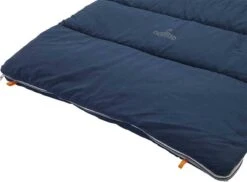 NOMAD® Brisbane Slaapzak | 205x80cm Blauw | Lichtgewicht & Kwalitatief | Dekenmodel Slaapzak | Incl Hoes -Campingwinkel 1200x883