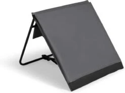 Set Van 2 Strandmatten Met Verstelbare Rugleuning - Gevuld Met Comfortschuim, Ultralicht En Opvouwbaar Om Ruimte Te Besparen – Grijs -Campingwinkel 1200x896