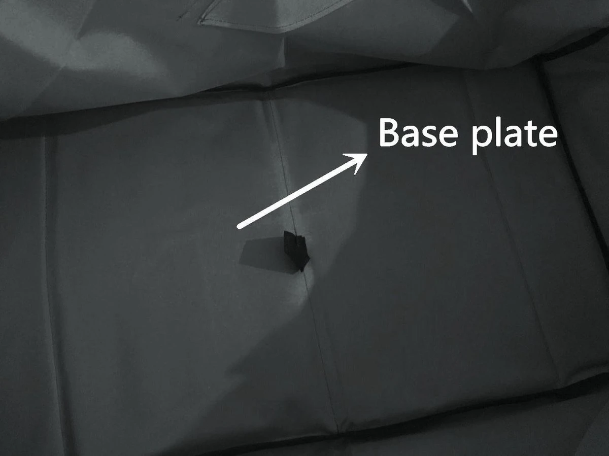 Rijoka Opvouwbare Bolderkar Mét Harde Bodem | Zwart 8 Rijoka Opvouwbare Bolderkar Mét Harde Bodem | Zwart - Afbeelding 8