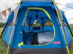 Coleman OctaGo Tent - Festival - 3-Persoons - Blauw/lime -Campingwinkel 1200x900 22