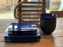 Camping Servies - 12 Delig – 100% Melamine Servies Set – Campingservies – Melamine Servies - Blue Ocean -Campingwinkel 1200x900 54