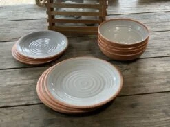 Camping Servies - 12 Delig – 100% Melamine Servies Set – Campingservies – Melamine Servies - Terracotta Style -Campingwinkel 1200x900 60