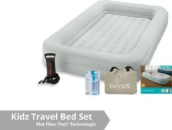 Intex Luchtbed - Kinder Reisbed - 1 Persoons - Slaapgedeelte: B71 X L132 X H10 - Met Reparatieset -Campingwinkel 1200x903