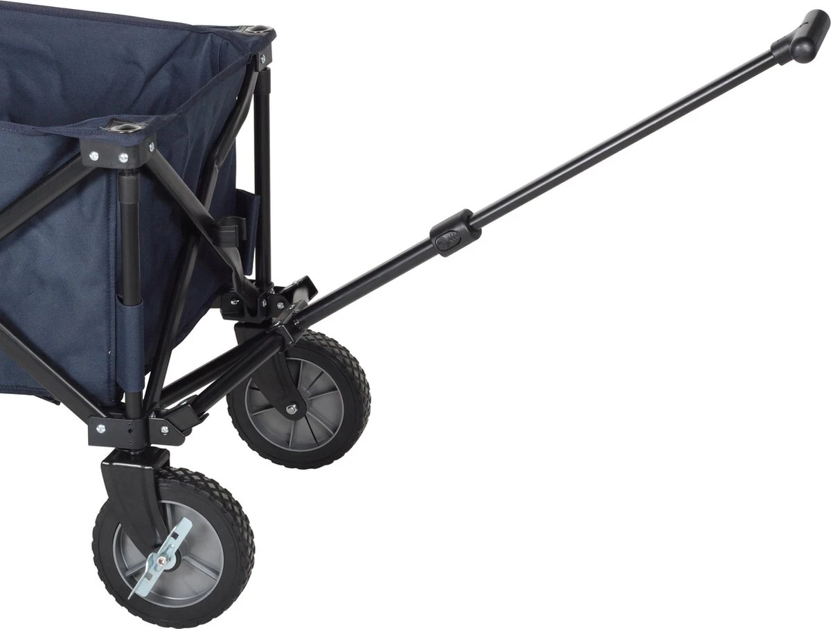 Campart Bolderkar HC-0910 - Opvouwbaar - Bolderwagen Met Stevig Harmonicaframe - Inclusief Opbergtas En Bodemplaat - Blauw 7 Campart Bolderkar HC-0910 - Opvouwbaar - Bolderwagen Met Stevig Harmonicaframe - Inclusief Opbergtas En Bodemplaat - Blauw - Afbeelding 7