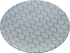 Bo-Camp Servies - Mix & Match - 16 Delig - Zwart/Wit -Campingwinkel 1200x914 2