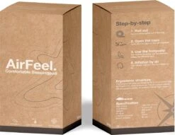 AirFeel Lichtgewicht Opsblaasbaar Slaapmatje - Ingebouwde Pomp En Kussen - 196 X 60 X 6 Cm - Orange -Campingwinkel 1200x928 1