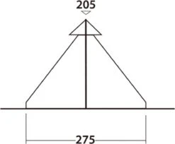 Easy Camp Tent Bolide 400 - Rood - 4 Persoons -Campingwinkel 1200x991