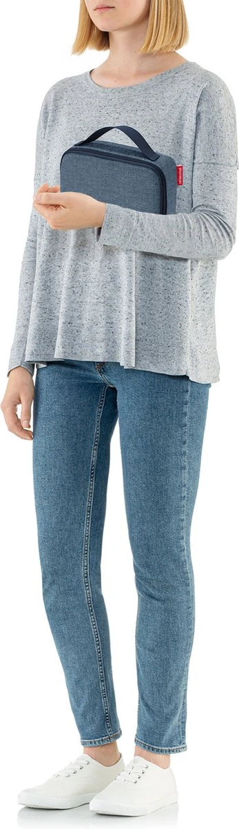 Reisenthel Thermocase Lunchbox - 1,5L - Twist Blue Blauw 3 Reisenthel Thermocase Lunchbox - 1,5L - Twist Blue Blauw - Afbeelding 3