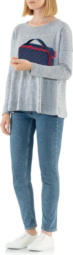 Reisenthel Thermocase Lunchbox - 1,5L - Mixed Dots Red Rood -Campingwinkel 347x1200 3