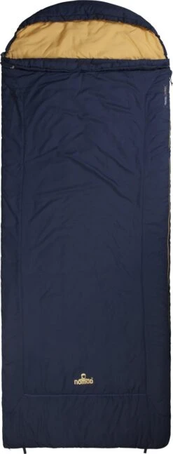 NOMAD® Aztec Comfort Slaapzak | 220x80cm Blauw | Lichtgewicht & Kwalitatief | Dekenmodel Slaapzak | Incl Hoes