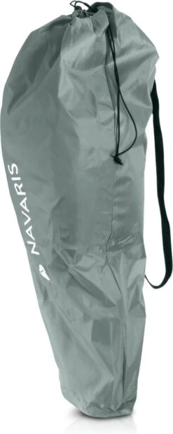 Navaris Klapstoel XXL - Campingstoel Met Opbergtas - Draagbare Stoel Voor Kamperen, Festivals En Vissen -Strandstoel - Inklapbaar - Grijs -Campingwinkel 480x1200