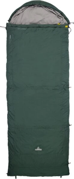 NOMAD® Triple-S Premium Plus Slaapzak (Links) | 220x80cm Groen | Lichtgewicht & Kwalitatief | Slaapzak | Incl Hoes -Campingwinkel 499x1200 1