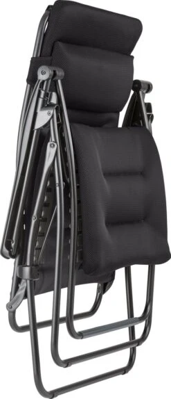 Lafuma RSX XL Clip Air Comfort - Relaxstoel - Verstelbaar - Inklapbaar - Zero Gravity - Acier -Campingwinkel 516x1200