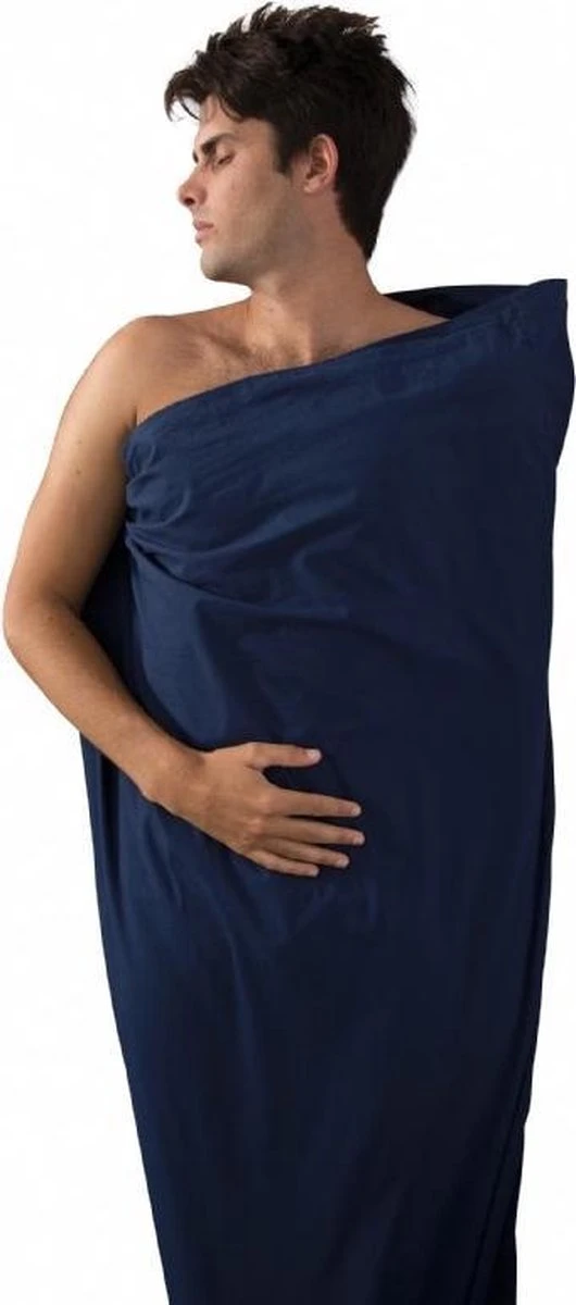 Sea To Summit - Premium Cotton Liner - Lakenzak - Katoen - Oceaan Blauw - Recht Model Lang 2 Sea To Summit - Premium Cotton Liner - Lakenzak - Katoen - Oceaan Blauw - Recht Model Lang - Afbeelding 2