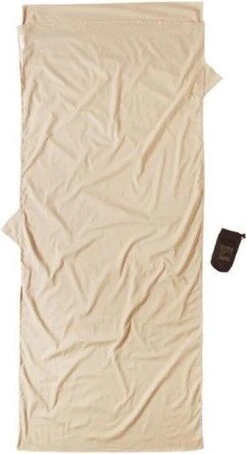 Cocoon TravelSheet - Lakenzak - Egyptisch Katoen - Beige -Campingwinkel 653x1200 1
