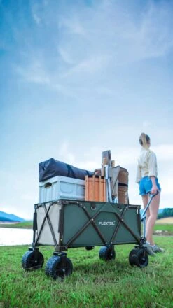 Flextail Gear Bolderkar Opvouwbaar Ezy Wagon - Tot 100KG - Wielen Loskoppelbaar - Zwart -Campingwinkel 674x1200 9