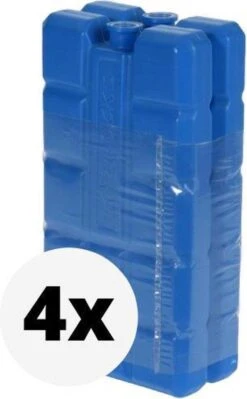 Merkloos Koelelementen Voor Koelbox 4 Stuks - 200 Gram