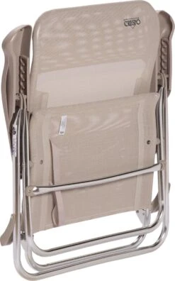 Crespo - Strandstoel - AL-205 - Beige (34) -Campingwinkel 748x1200