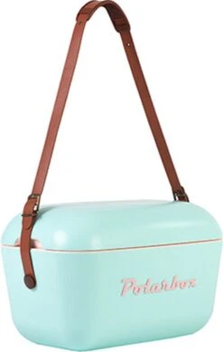 Merkloos Polarbox - Koelbox - Met Schouderband - Pastelgroen - 12 Liter - 40x26x(H)23cm -Campingwinkel 761x1200
