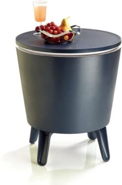 Keter Coolbar Partytafel – 49,5x49,5x57cm - Antraciet -Campingwinkel 792x1200 3