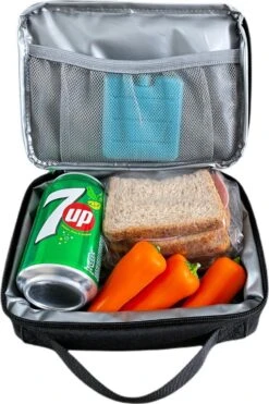 Brisby 4 Laags Geïsoleerde Koeltas - Lunchtas 1.5 Liter - Zwart -Campingwinkel 800x1200 34