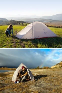Cloud Up 3 Upgraded - Naturehike® - Tent 3 Persoons - Lichtgewicht Tent - Incl. Grondzeil - 20D 4000MM - Outdoor Kampeertent - Waterdicht - Hiking & Wandelen -Campingwinkel 804x1200 2