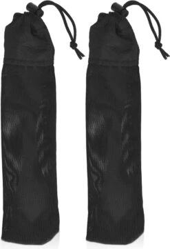 Navaris 2x Spork Titanium Campingbestek - Vork, Mes En Lepel In één - Bestek Voor Onderweg En Op Reis - Lichtgewicht - Inclusief Bewaarzakje -Campingwinkel 820x1200 2