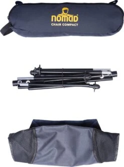 NOMAD® Campingstoel Compact | Ultra Lichtgewicht | Gemakkelijk Meenemen | Supersterk | Comfortabel | Snel Op Te Zetten -Campingwinkel 892x1200