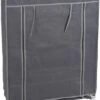 Merkloos GARDEROBE KAST - 3 SCHAPPEN - 60X30X80 CM