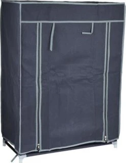 Merkloos GARDEROBE KAST - 3 SCHAPPEN - 60X30X80 CM -Campingwinkel 930x1200