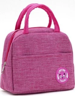Koeltas - Lunchtas - Volwassenen En Kinderen - Compact & Handig: Zomer - Picknick -School - Lunch - Werk - Klassiek Roze -Campingwinkel 939x1200 2