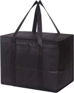Merkloos 2 Stuks Geïsoleerde Koeltas Met Bodemplaat - Zwart -Campingwinkel 952x1200 3