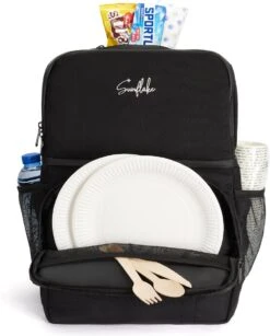Sunflake Koeltas Rugzak (28L) - Geschikt Voor 16 Blikjes - Lunchtas Voor Dames En Heren - Zwart 13 Sunflake Koeltas Rugzak (28L) - Geschikt Voor 16 Blikjes - Lunchtas Voor Dames En Heren - Zwart -Campingwinkel 966x1200 3