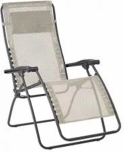Lafuma RSXA Clip - Relaxstoel - Verstelbaar - Inklapbaar - Zero Gravity - Seigle -Campingwinkel 979x1200