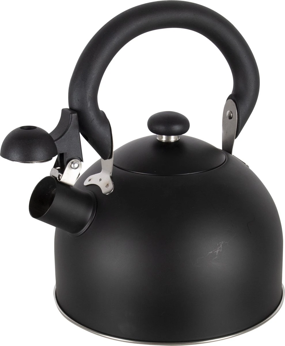 Bo-Camp Industrial - Fluitketel - Quimby - Wegklapbare Greep - 2.5 Liter 1 Bo-Camp Industrial - Fluitketel - Quimby - Wegklapbare Greep - 2.5 Liter